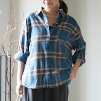 脱・我慢！ 蒸れない 重ね着いらずのあったか ベーシック チェックシャツ