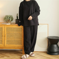 腹巻付き 上下セット ルームウェア