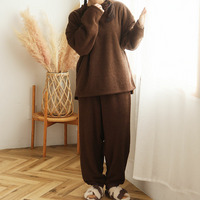 腹巻付き 上下セット ルームウェア