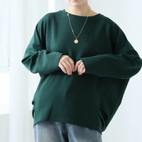 スゴ！裏ワザ！いつでも汗さら なめらか＆蒸れ知らず ウエストタック入り スッキリ魅せ コクーントップス