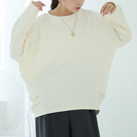 スゴ！裏ワザ！いつでも汗さら なめらか＆蒸れ知らず ウエストタック入り スッキリ魅せ コクーントップス