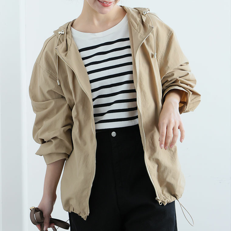 軽量! 撥水&花粉ガード マンパー 洗える1