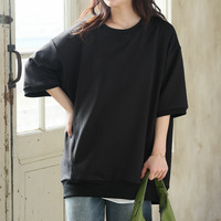 ゆるラフ 大人の体型カバー スウェット トレーナー