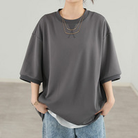 ゆるラフ 大人の体型カバー スウェット トレーナー