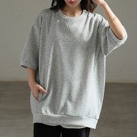 ゆるラフ 大人の体型カバー スウェット トレーナー