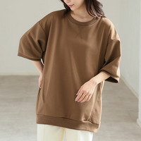 ゆるラフ 大人の体型カバー スウェット トレーナー