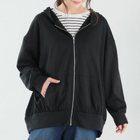 さらっとドライタッチ 着心地にこだわった フロントジップパーカー