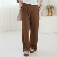 丈が選べる！ さらっとろ リブ イージーパンツ