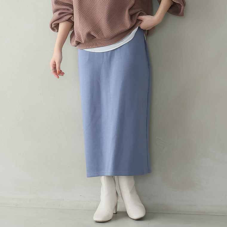 スゴ!裏ワザ!いつでも汗さら なめらか&蒸れ知らず 美脚 シルエット タイトスカート1