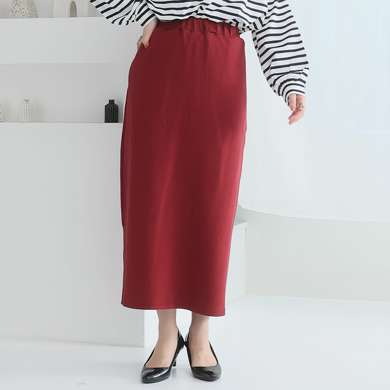 スゴ!裏ワザ!いつでも汗さら なめらか&蒸れ知らず 美脚 シルエット タイトスカート1