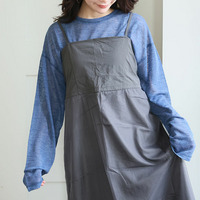 涼／軽／体型カバー スラブシアー プルオーバー