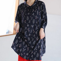 スラっと楽ちん ひんやり リラックス ピンタック ロングシャツ