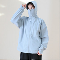 ＜瞬寒！アイスヴェールシリーズ＞ 日傘・手袋・日焼け止め要らず ツバ付き パーカー