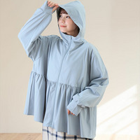 ＜瞬寒！アイスヴェールシリーズ＞ ティアード パーカー