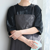 ＜瞬寒！アイスヴェールシリーズ＞ ボリューム袖 トップス