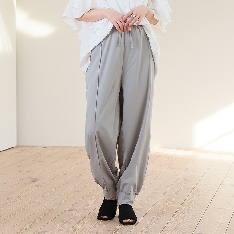 <瞬寒!アイスヴェールシリーズ> 美脚 ジョガーパンツ1