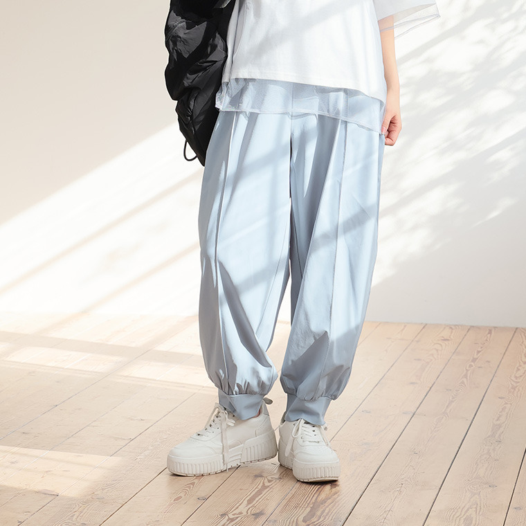 <瞬寒!アイスヴェールシリーズ> 美脚 ジョガーパンツ1