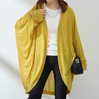 UV 体隠し たっぷり ドルマン カーデ