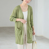 ショート・ミドル・ロング 丈が選べる 涼しげシアーの シンプル トッパー