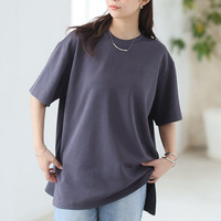 【ハッピーさらりん】 胸ロゴ/フロントロゴから選べる トレンド ロゴTシャツ