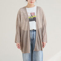 お出かけに必須な丈が選べる ドルマン カーディガン
