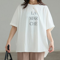 スゴっ！裏技 実は裏から冷やしてます 選べるプリント プレーティングセミシルケット天竺 ドルマンシルエット Tシャツ