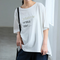 スゴ！裏技実は裏から冷やしてます 選べるプリント プレーティングセミシルケット天竺 ゆるシルエット Tシャツ