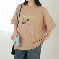 スゴ！裏技実は裏から冷やしてます 選べるプリント プレーティングセミシルケット天竺 ゆるシルエット Tシャツ