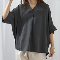 エアブラウス スキッパー ドルマン ブラウス