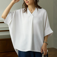 エアブラウス スキッパー ドルマン ブラウス