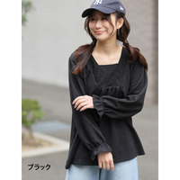 V開き ブラウス