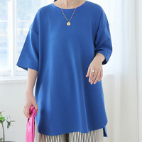 スゴ！裏技 さらすべ美人 裾ラウンド Tシャツ