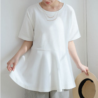 スゴ！裏技 さらすべ美人 ペプラム チュニック