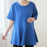 スゴ！裏技 さらすべ美人 ペプラム チュニック