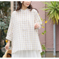 くしゅぽん フリル ブラウス