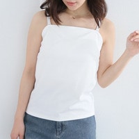 サラ肌 ブラトップ シリーズ 締め付けない リブ キャミ チューブトップ