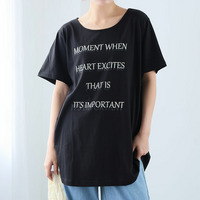 お腹が隠れる Aライン Tシャツ