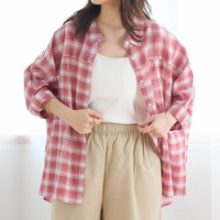 くしゅぽんブラウス 大人の垢抜け オーバーサイズシャツ