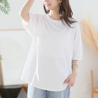 USAコットン 綿100 パフスリーブ Tシャツ