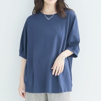 USAコットン 綿100 パフスリーブ Tシャツ