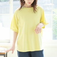 USAコットン 綿100 パフスリーブ Tシャツ