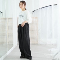 ウエスト ドロスト パンツ
