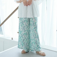 セットアップ対応 スラっと楽ちん ひんやり リラックス イージー美脚 パンツ