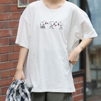 集まれ！ スヌーピー ロゴTシャツ PEANUT JOE COOL