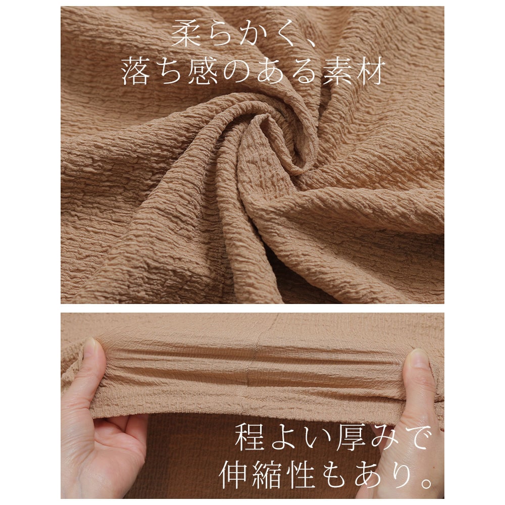 体型拾わず 華奢魅せ 楊柳 ブラウス8
