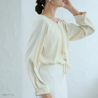 スカーフタイ ブラウス