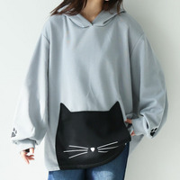 ダンボール アニマル パーカー ネコ