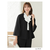 伸び楽 ストレッチ ケープ風 ジャケット