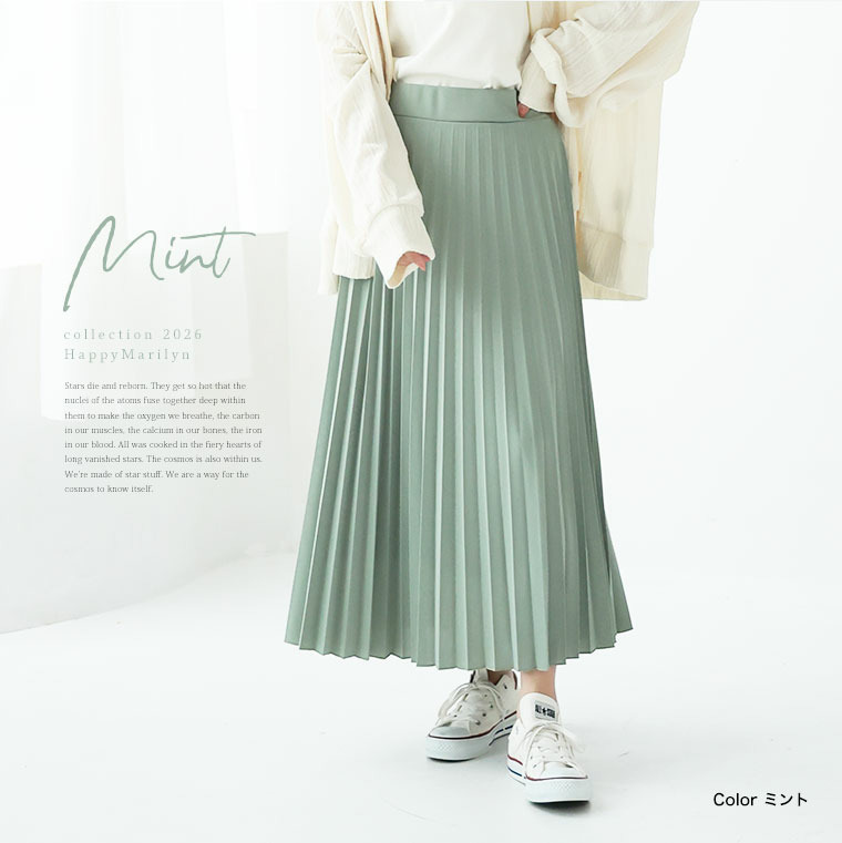 ざぶざぶ洗える! アコーディオン プリーツスカート17