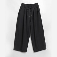 ラクして高見え！ 着痩せ とろみ フロントタックで楽ちん イージーワイドパンツ